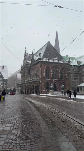 Exploring Snowy Germany: Bremen and Hamburg in February