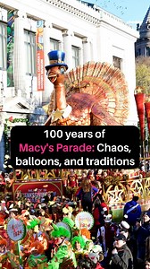 From zoo animals to balloon fails—100 years of Macy’s Thanksgiving Day Parade chaos, drama, and helium! 🦃🎈 Which balloons are you excited to see this year? | Cheddar Gadgets