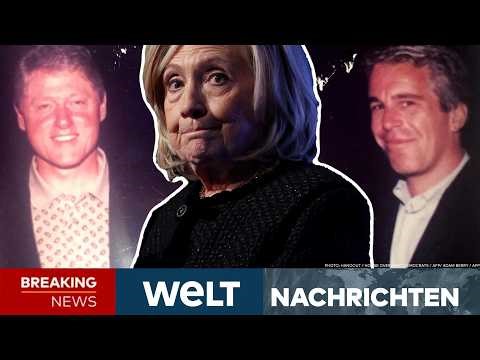 USA: Sexualstraftäter Jeffrey Epstein! Jetzt bricht Hillary Clinton ihr Schweigen! I WELT LIVESTREAM