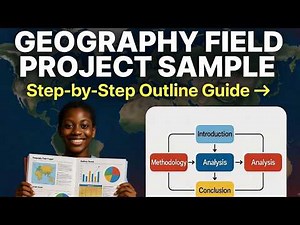 Geography Field Project/Report Sample: Step-by-Step Sample Outline Guide 🔥😳🎯