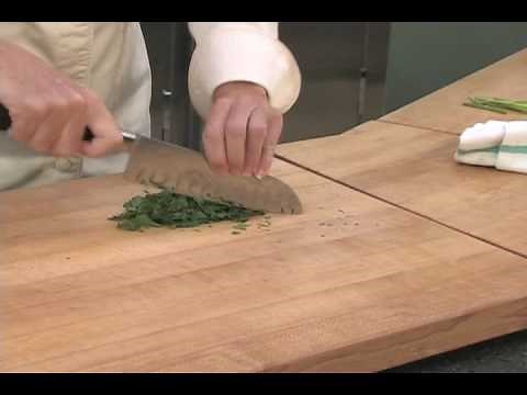 How to Chop Parsley, with Chef Meg of SparkRecipes.com