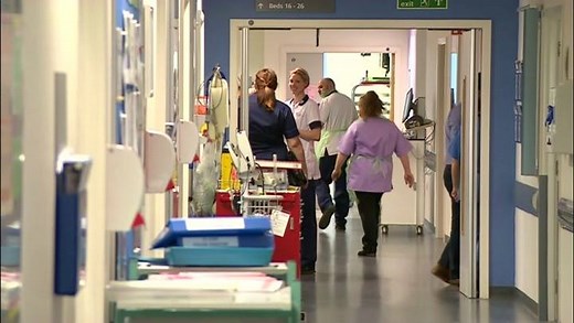 The major trauma centre in Stoke-on-Trent has been rated the best in the country for saving patients' lives. | BBC Birmingham
