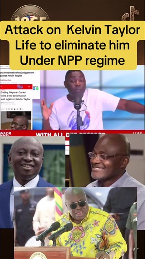 Breaking down the latest developments: A closer look at the controversy surrounding Kelvin Taylor and the political tension under the current NPP administration. What are your thoughts on this situation? 👇 #KelvinTaylor #GhanaPolitics #NPP #CurrentAffairs #GhanaNews