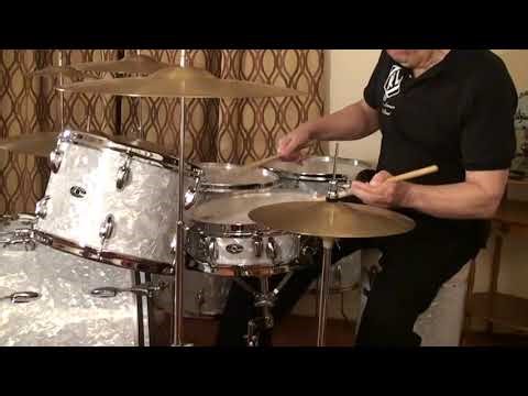 Amazing Finger Control Used In Drum Solo Demo Slingerland Buddy Rich 1971 Snare