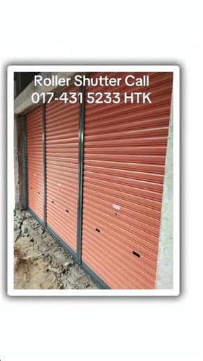 Butterworth Roller Shutter 017-431 5233 HTK Pintu Shutter Penang Service