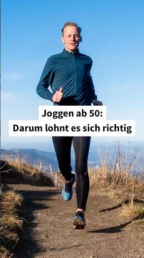 Joggen ab 50: Darum lohnt es sich richtig