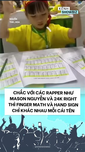 Finger Math và Hand Sign: Sự Khác Nhau Trong Rap Việt