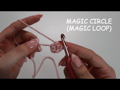 how to crochet: (double) magic circle/ring