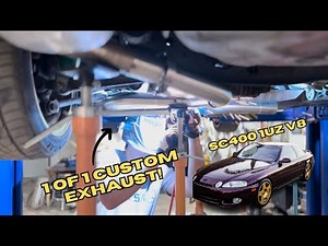 Straight piped Lexus sc400 (sounds insane must watch!)
