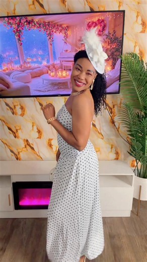 Ever wonder how to style this timeless polka dot halter for any summer event?#polkadotdressstyling #summer #fashion #elegant #outfitsinspo