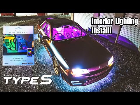 Type S LED Plug and Glow Interior Smart Lighting Deluxe Kit Install / Review / Unboxing