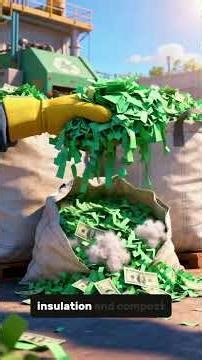 What Happens to Ripped Money? It Gets DESTROYED 💥 #shorts #MoneyDestroyed, #ShreddedMoney,