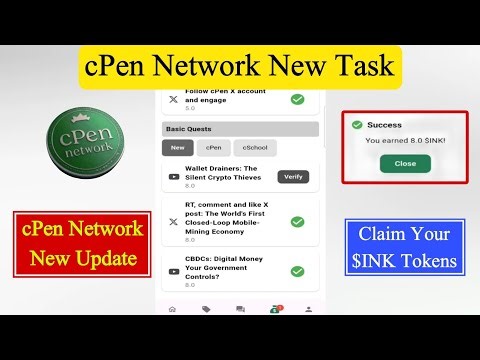 cPen Network New Update | cPen Network New Task | Wallet Drainers: The Silent crypto Thieves