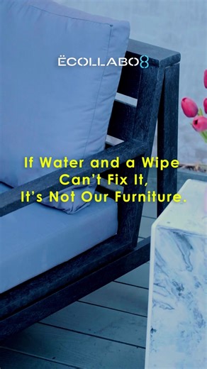 Eco Labo Egg: Durable Recycled Plastic Outdoor Furniture