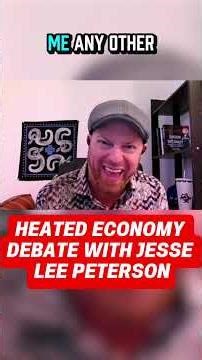 Economy debate with Jesse Lee Peterson goes OFF THE RAILS! #maga #donaldtrump #trump