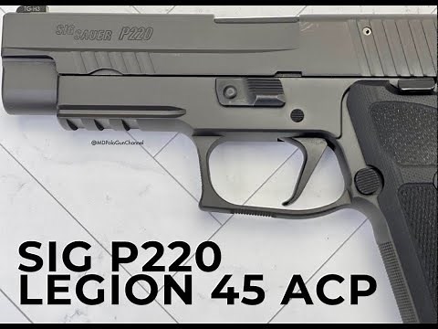 Sig Sauer P220 Legion SAO in 45 ACP!