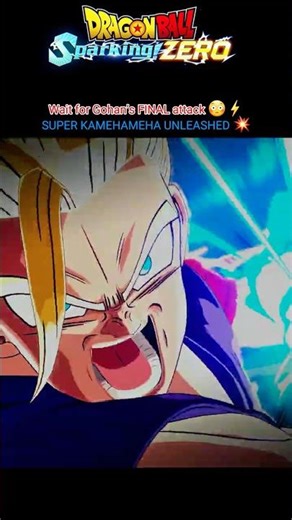 Gohan’s TRUE power vs Frieza🔥| Final Flash | Dragon ball Z | Sparking Zero ✨