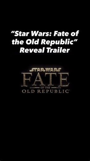 Cameron Holdaway on Instagram: "🎮”Star Wars: Fate of the Old Republic” Reveal Trailer! The game is a single-player action role-playing game that follows a “Force user on a journey through a galaxy in the edge of rebirth at the end of the Old Republic.” (Source: starwars.com) The game is being developed by Arcanaut Studios, in collaboration with Lucasfilm Games. Comment your thoughts on the trailer below! MTFBWY Lucasfilm Star Wars Star Wars Video Games Star Wars News Lucasfilm Games Video Games