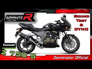 Kawasaki Z750 S 💥 Dominator Exhausts vs Stock 🔥 Loud Exhaust 🔊 Pure Sound 🎧 HQ Sound 🇵🇱 ⚡