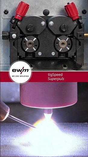tigSpeed: Höhere Schweißgeschwindigkeit beim WIG-Schweißen | EWM