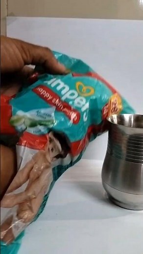 How Diaper Works|How Diaper is Made|Funny video #experiment