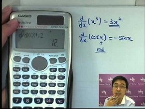 Herman Yeung - Calculus - Differentiation by Calculator 計數機功能