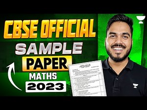 Math Sample paper 2023 Solution || Class 10 Math Boards Special 2026 || Abhinay Sir