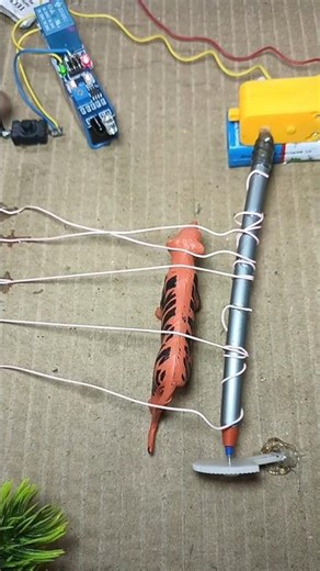 Automatic Animal trap #project #tech #dcmotor #ytshots