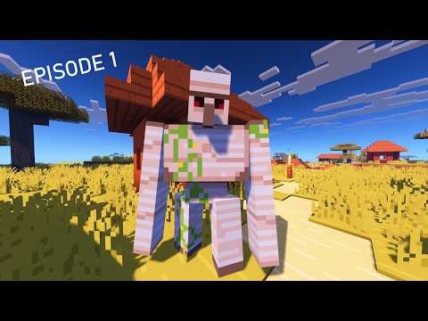 Minecraft: Living Inside the Trailer Ep. 1- New Friends
