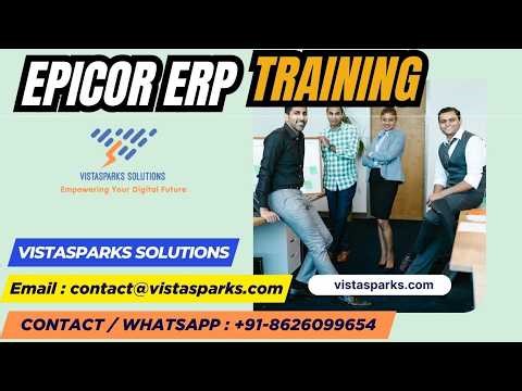 Epicor ERP Training | Epicor ERP Online Training | Individual & Corporate Training |