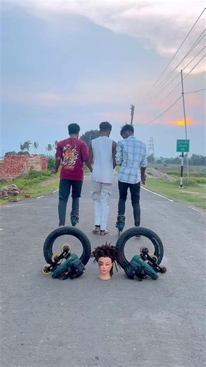 Unique Skating Skills and Techniques You 😇😲 #tiktok #ytshorts #rollerskating #inlineskatingwheels