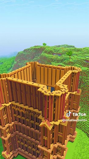 Constructing Elizabeth Tower in Minecraft
