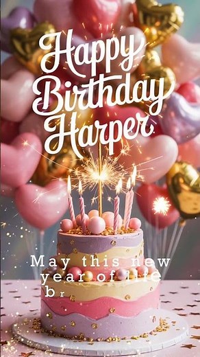 🎉 Happy Birthday Harper! – Special Birthday Wishes & Celebration 🎂