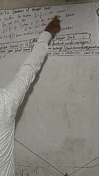 Opt class 9 Ex- 7.4 Q9) Equations of Straight lines | Vedanta optional mathematics class 9 and 10 s