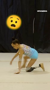 She is Ukrainian, and competes with a prosthesis at 7 years old | Vitamin