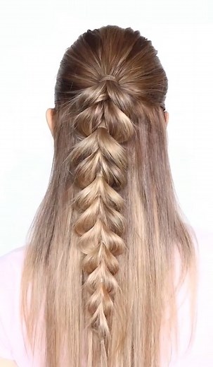 97K views · 292 reactions | Faux Braid Idea! #viralreels #hairstyles #hack #tutorial #hairtutorial | Another Day Another Braid | Facebook