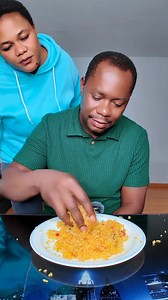 Left or right mukbang challenge, fried rice with sausages and beef mukbang | Jenny's World Productions