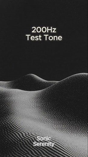 200Hz Test Tone #automobile #audiotest #audioengineering #sound #soundfrequency #speakertest