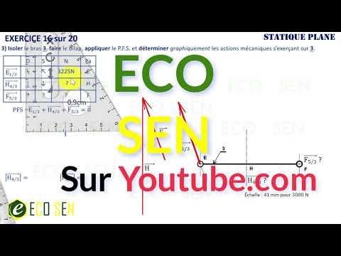 Plane Statics: Exercise 16 of 20 EXTRACT part 3 Graph