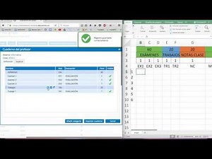 Como crear el cuaderno del profesor en Educamos