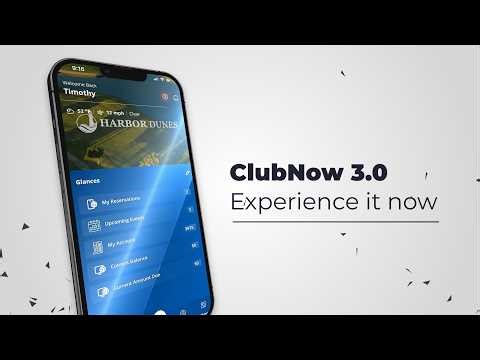 Experience the ClubNow 3.0 Now