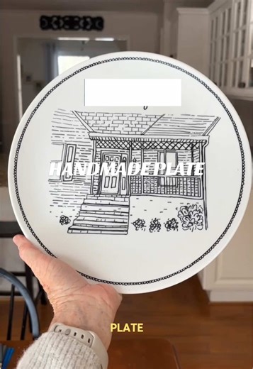 DIY Handmade Plate Decorating Idea for Gifts