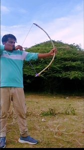 Can you make a bow in the wild? 🌿 #Survival #adventure #camping #bushcraft #nature