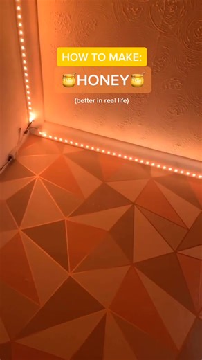 Relaxing Honey Yellow LED Lights Color Combinations