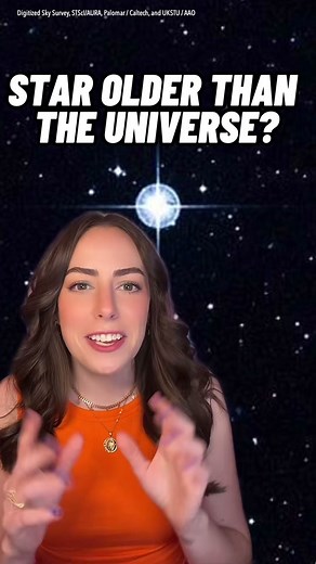This star, called methuselah, is often calculated to be older than the universe… its a space mystery. #space #astronomy #star #nasa #spacefacts