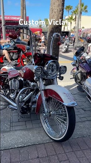 Pure Chicano Style: Cleanest Harley Vicla of 2026 #harleydavidson #daytonabikeweek #vicla