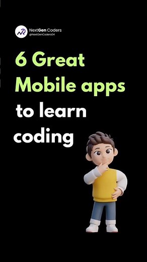 6 Best Mobile Apps to Learn Coding in 2026 | Beginner Friendly