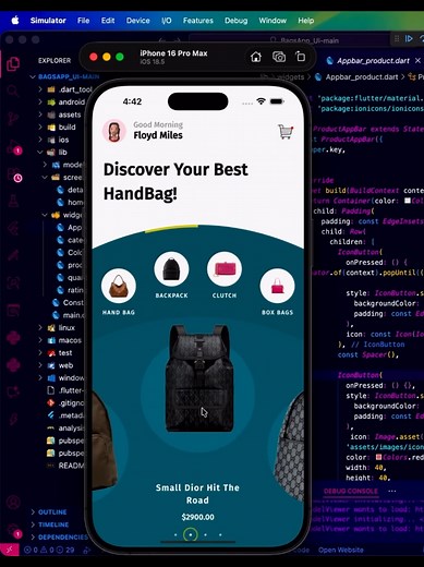 Time is money. Flutter delivers apps faster, smarter, and ready for both iOS & Android. Don’t just dream it..launch it. Reach out now to start building. #TechSolutions #FlutterDev #Efficiency #appdevelopment #programming #freelancer #tiktokcreatorsearchinsightsincentive