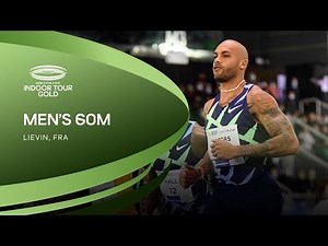 Olympic 100m champion Marcell Jacobs wins in Lievin | World Indoor Tour Gold Lievin 2022