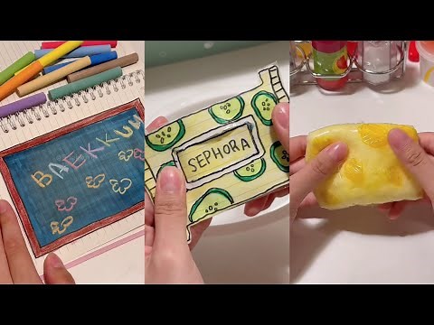 [💸Diy💸] Compilation of interesting DIY! Squishy diy 신기한 만들기 모음집